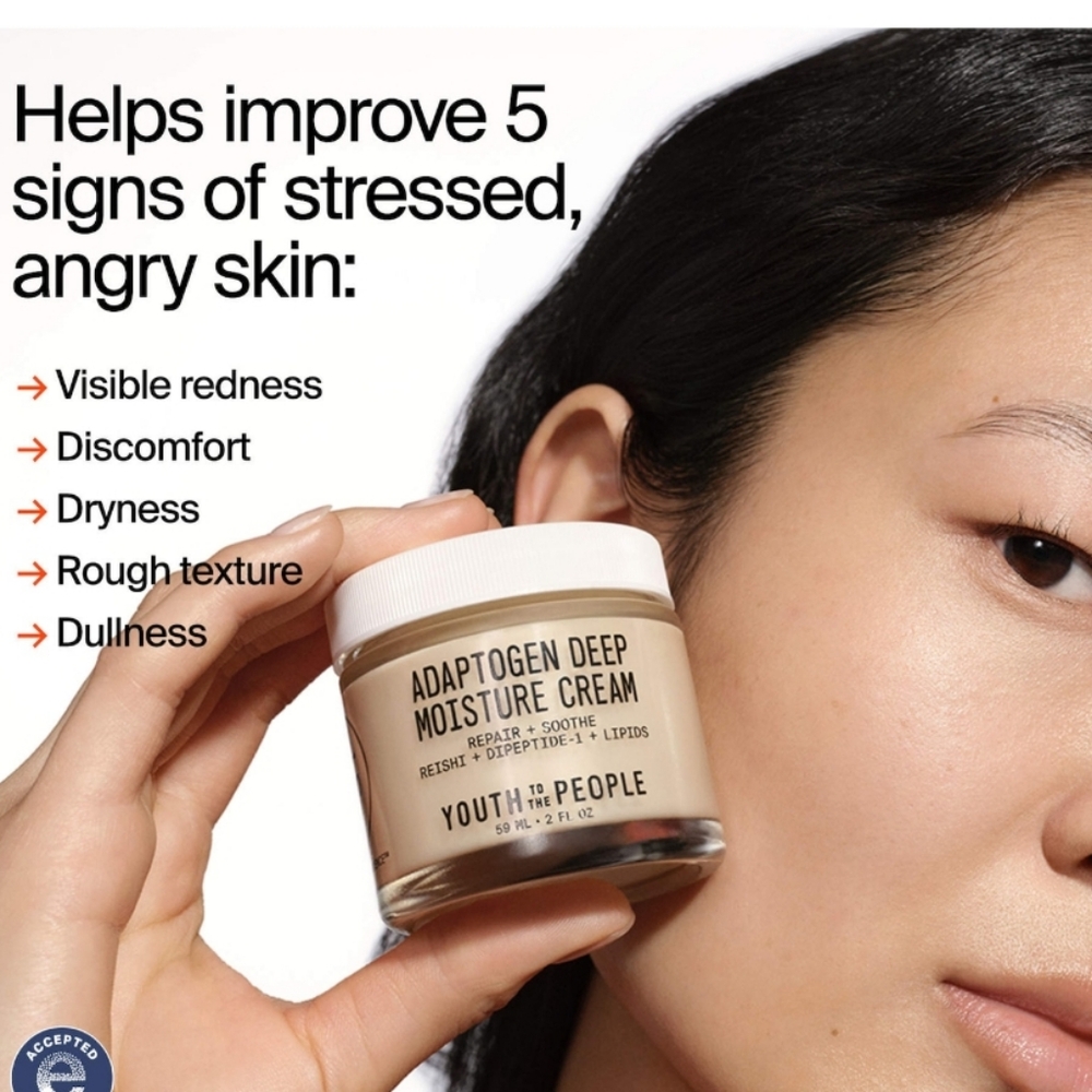 NIB YOUTH TO THE PEOPLE ADAPTOGEN DEEP MOISTURE CREAM - Picture 8 of 16